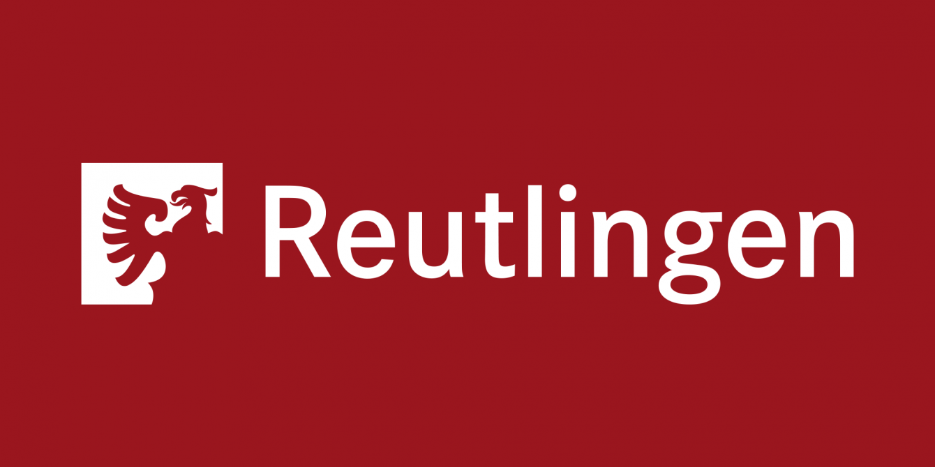 Rot-Weißes Logo der Stadt Reutlingen