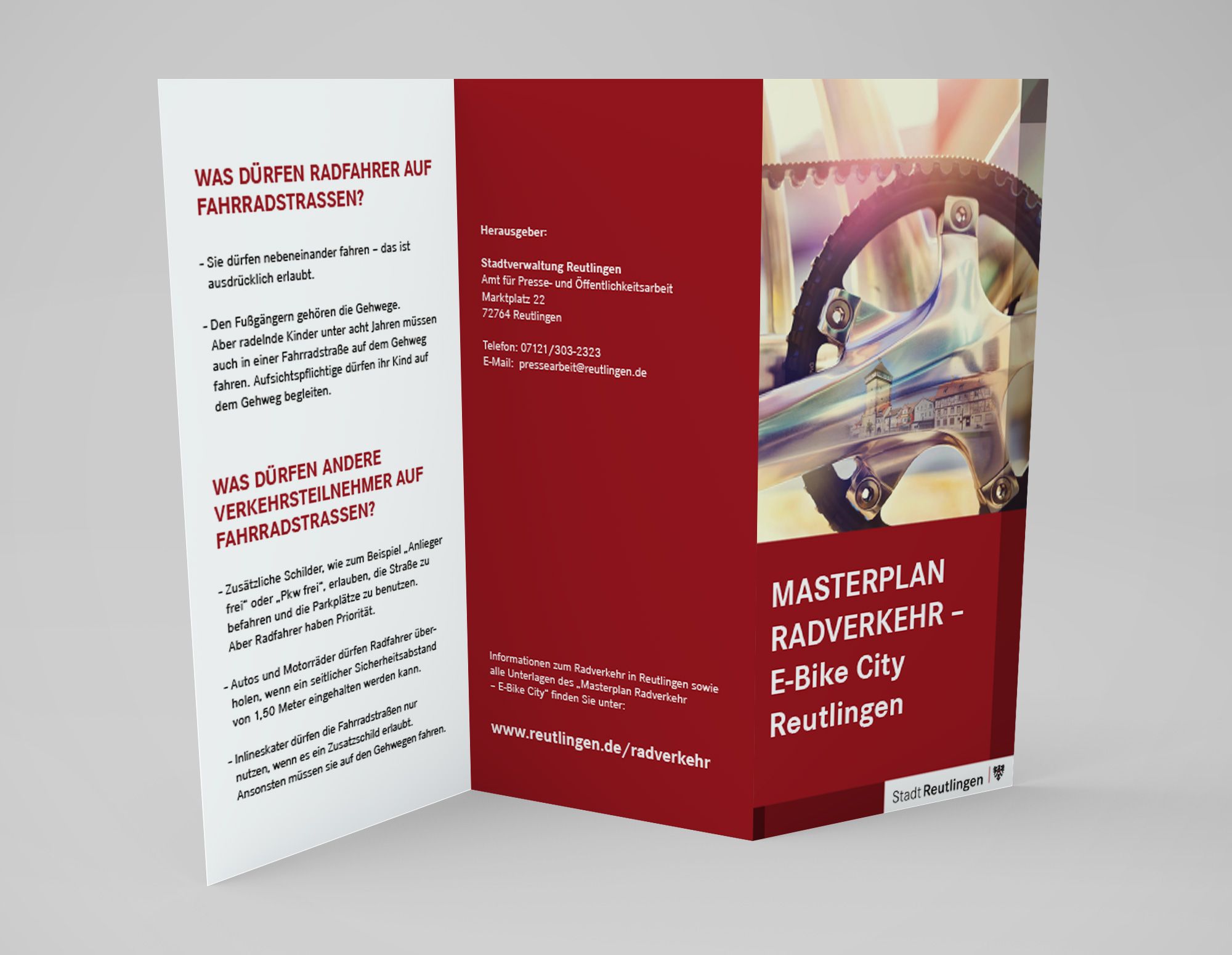 Faltblatt Mobilitätstage Reutlingen